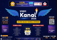 KANAL 2k26 Inter College Symposium Poster